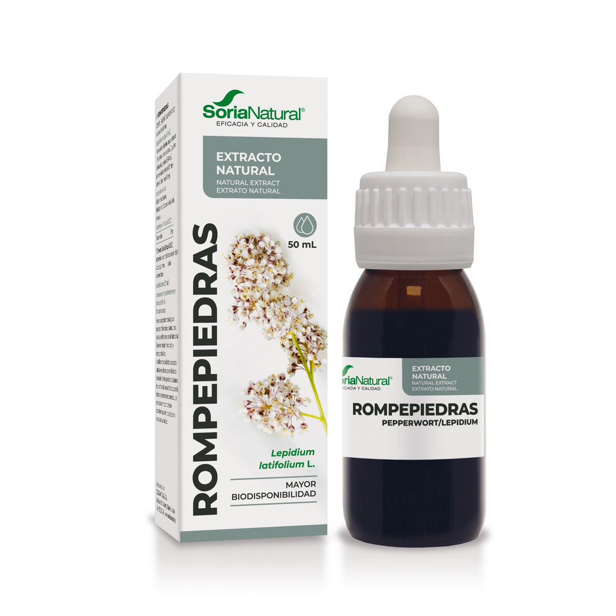 Estratto di Rompepiedras Soria Natural, 50 ml