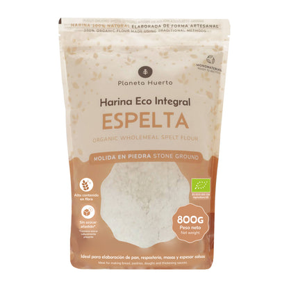 Farine complète d'épeautre Eco Planeta Huerto 800 g