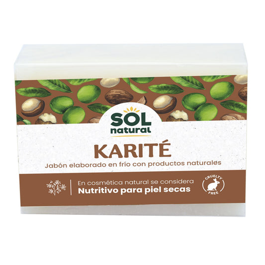 Naturseife mit Sheabutter Sol Natural 100 g