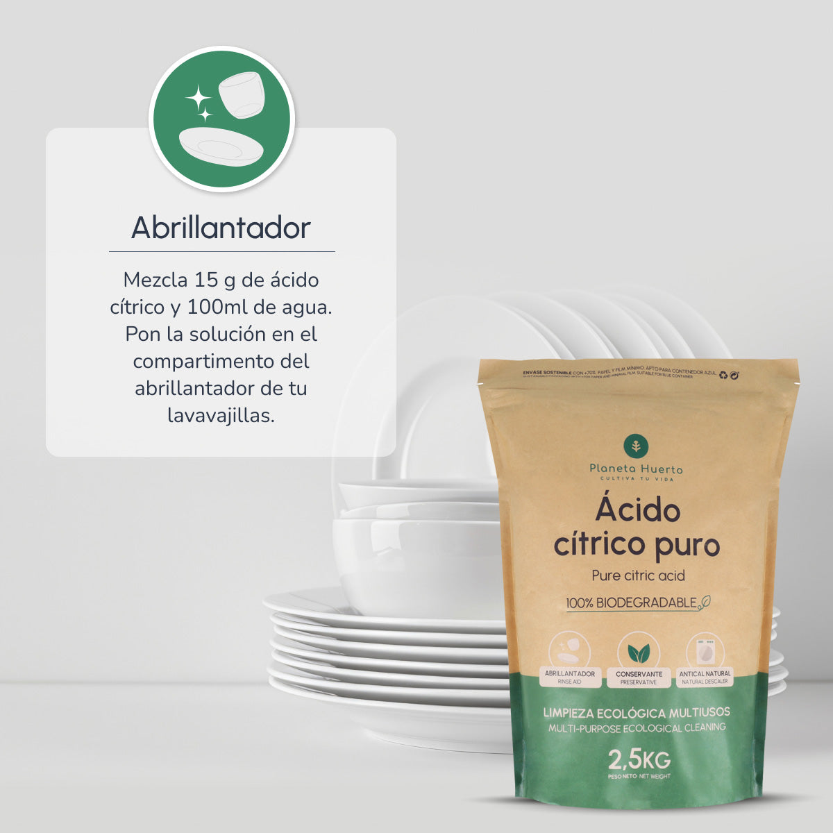 Citronsyra Planeta Huerto 1 Kg