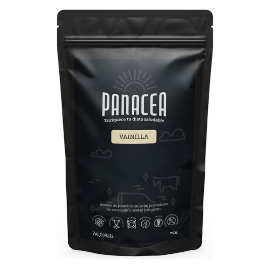 Paleobull Panacea Molkenproteinisolat mit Vanillegeschmack 750 g