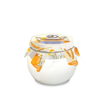 Repairing Hair Mask with Farm Egg and Wheat Protein, Mama Pharmelia, 250 ml