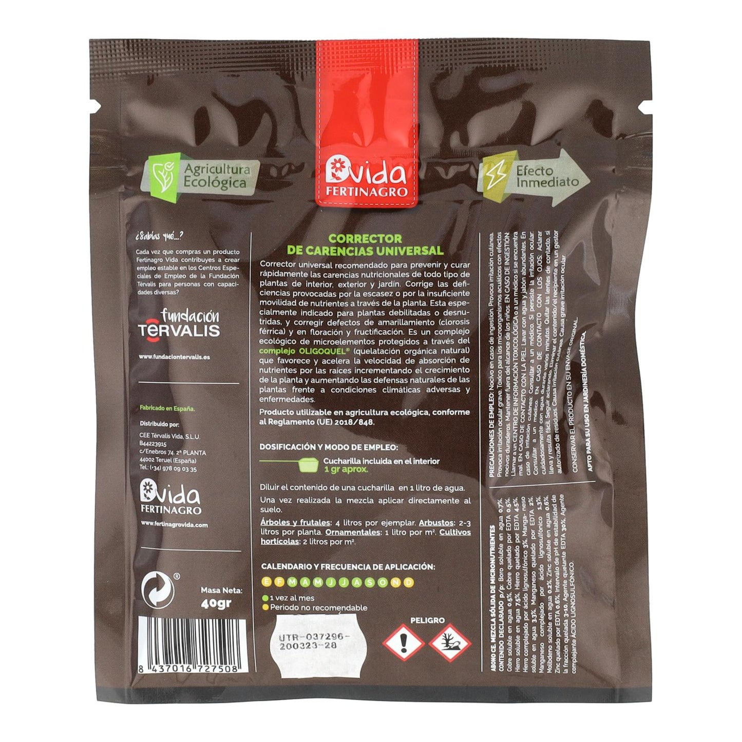 Uniwersalny środek uzupełniający niedobory BIO Fertinagro 40 g