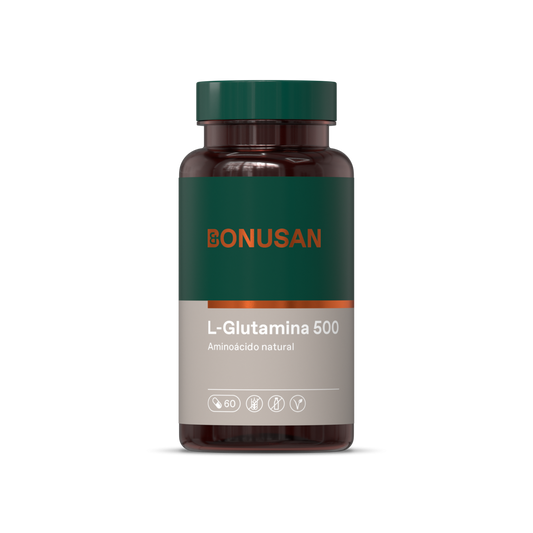 L-Glutamine 500 Bonusan 60 Vcaps