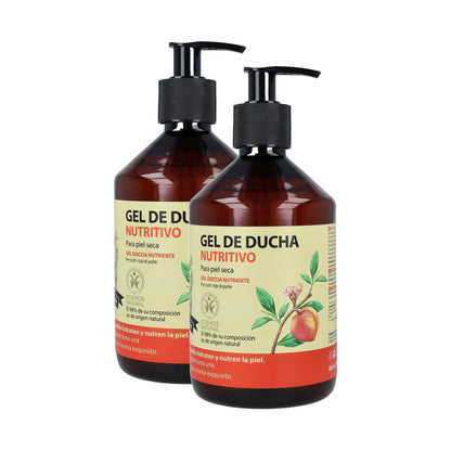 Zestaw 2x odżywczy żel pod prysznic do każdego rodzaju skóry Oma Gertrude 500 ml