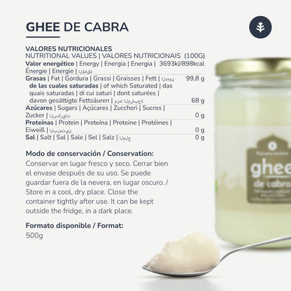 Beurre clarifié de chèvre ECO Planeta Huerto 500 g