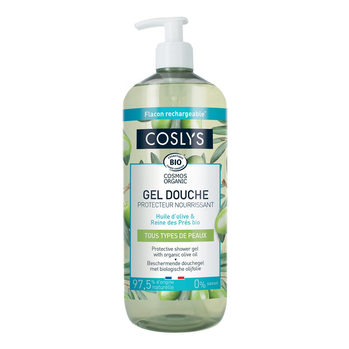 Coslys Protective Shower Gel with Olive Oil 1 L