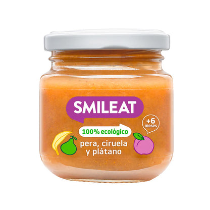 Zestaw słoiczków z owocami +6 miesięcy Smileat 5 szt. po 130 g
