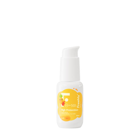 Krem przeciwsłoneczny o wysokim stopniu ochrony SPF 50+ Freshly Cosmetics WOW Size 100 ml