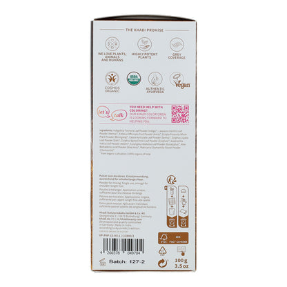 2er-Pack Natürliche Haarfarbe Goldbraun Khadi 100 g