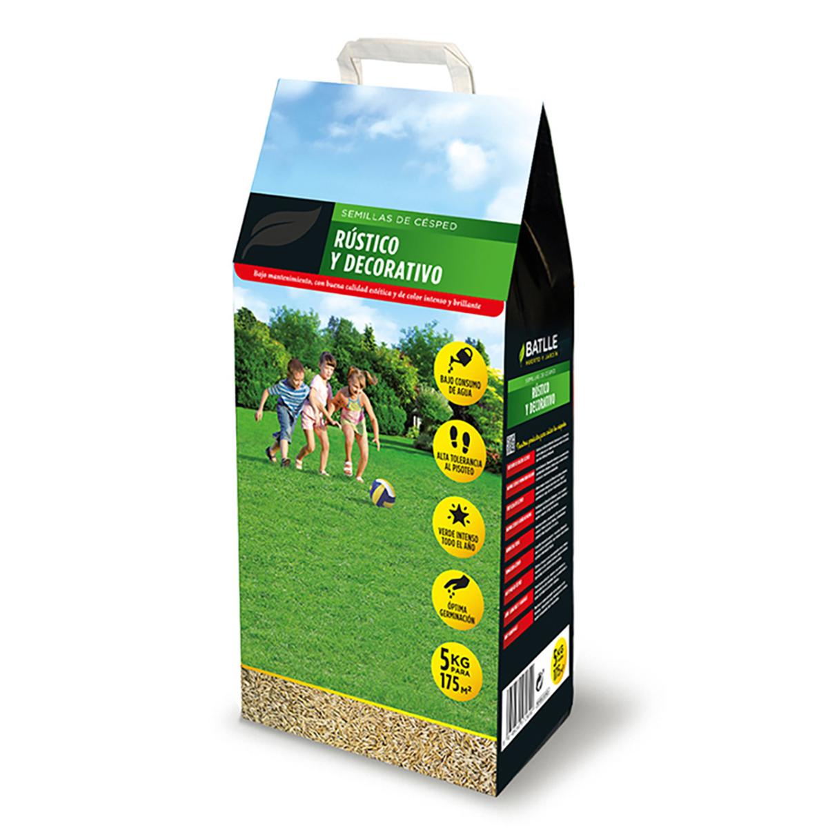 Rustikale und dekorative Rasensamen Batlle 5 kg