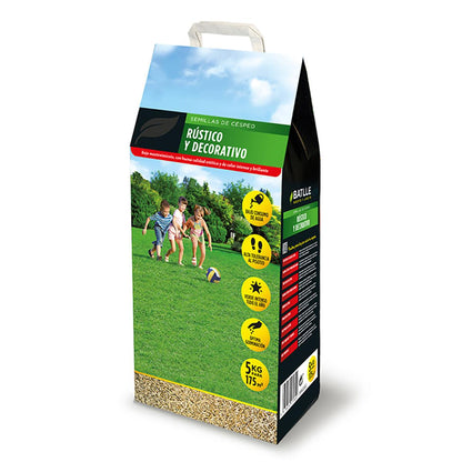 Rustikale und dekorative Rasensamen Batlle 5 kg