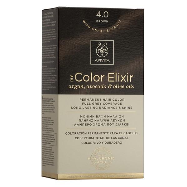 Haarverf My Color Elixir N4.0 Kastanjebruin Apivita