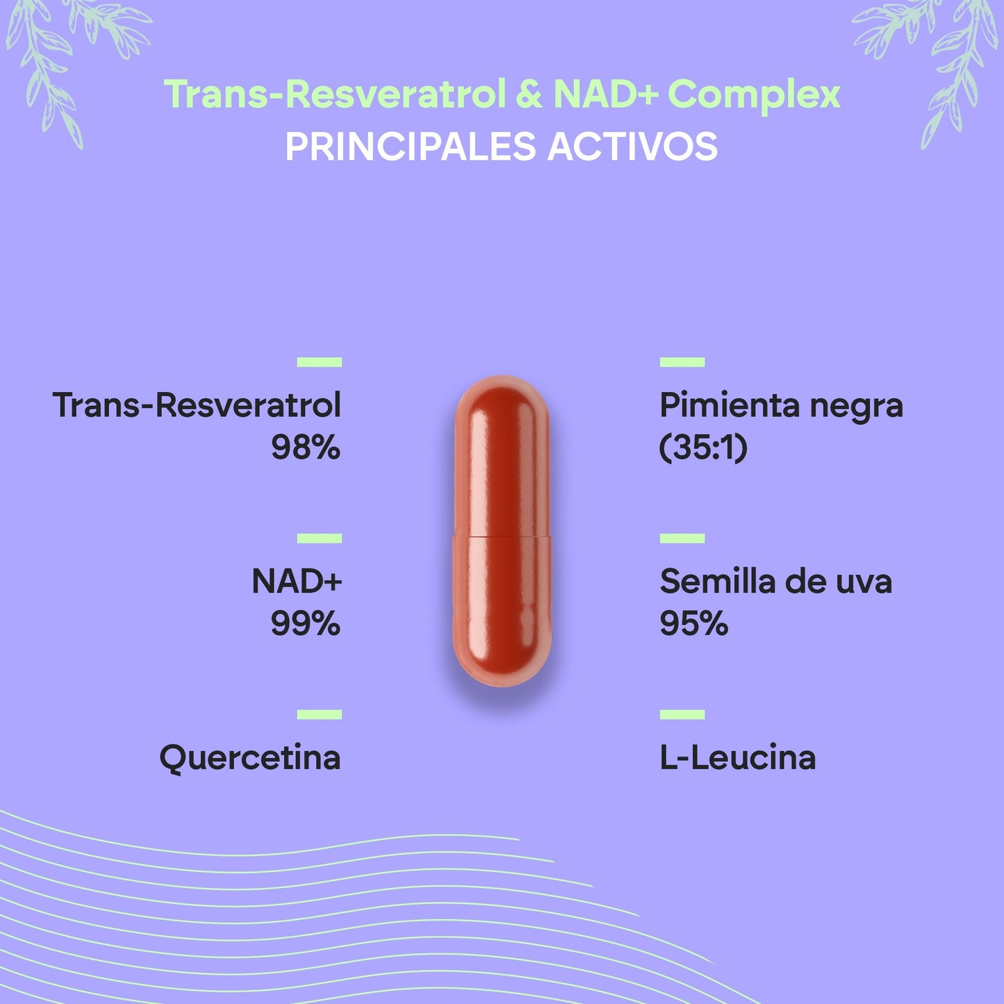 Nutralie Trans Resveratrol and NAD+ Complex 686mg 60 capsules