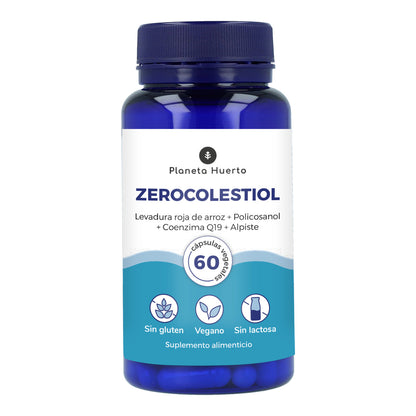 ZeroColestiol czerwony ryż drożdżowy i koenzym Q10 Planeta Huerto 60 kaps
