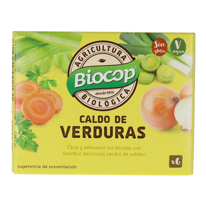 Biocop vegetable stock cubes 6 x 10 g