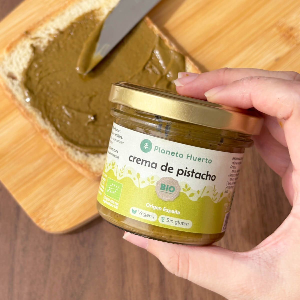 Zestaw 3x krem pistacjowy 100% ECO Planeta Huerto 100 g