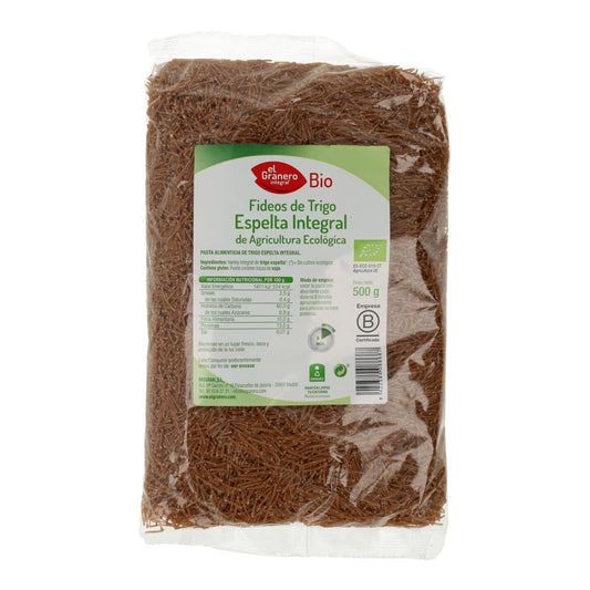 Spaghetti integrali di farro El Granero, 500 g