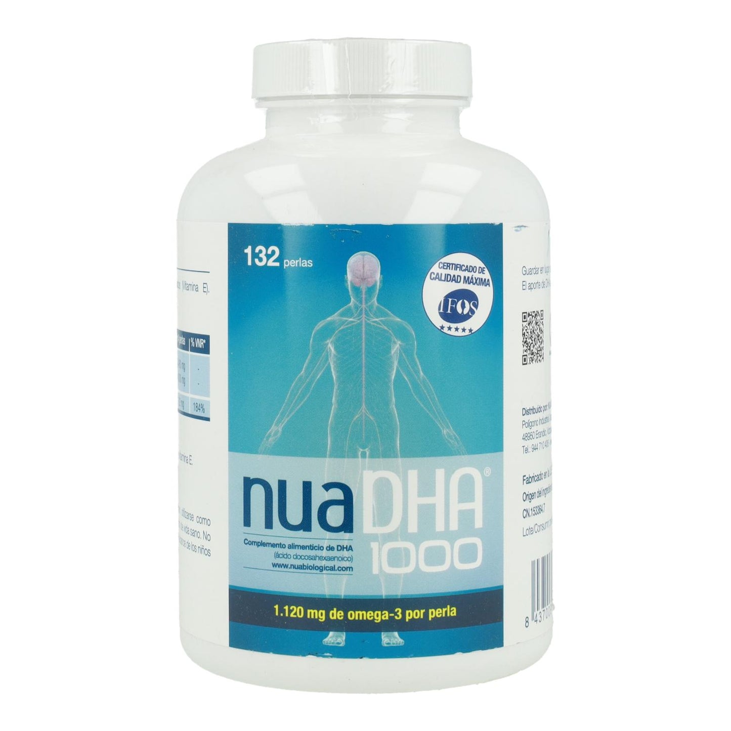 NuaDHA 1000 Nua Laboratories 132 capsules