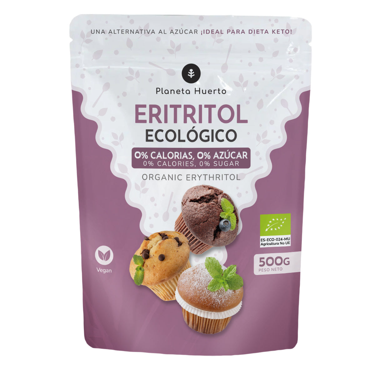 Erythrit ECO Planeta Huerto 500 g