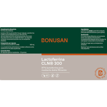 Lattoferrina CLN® 300 Bonusan 60 capsule gastroresistenti