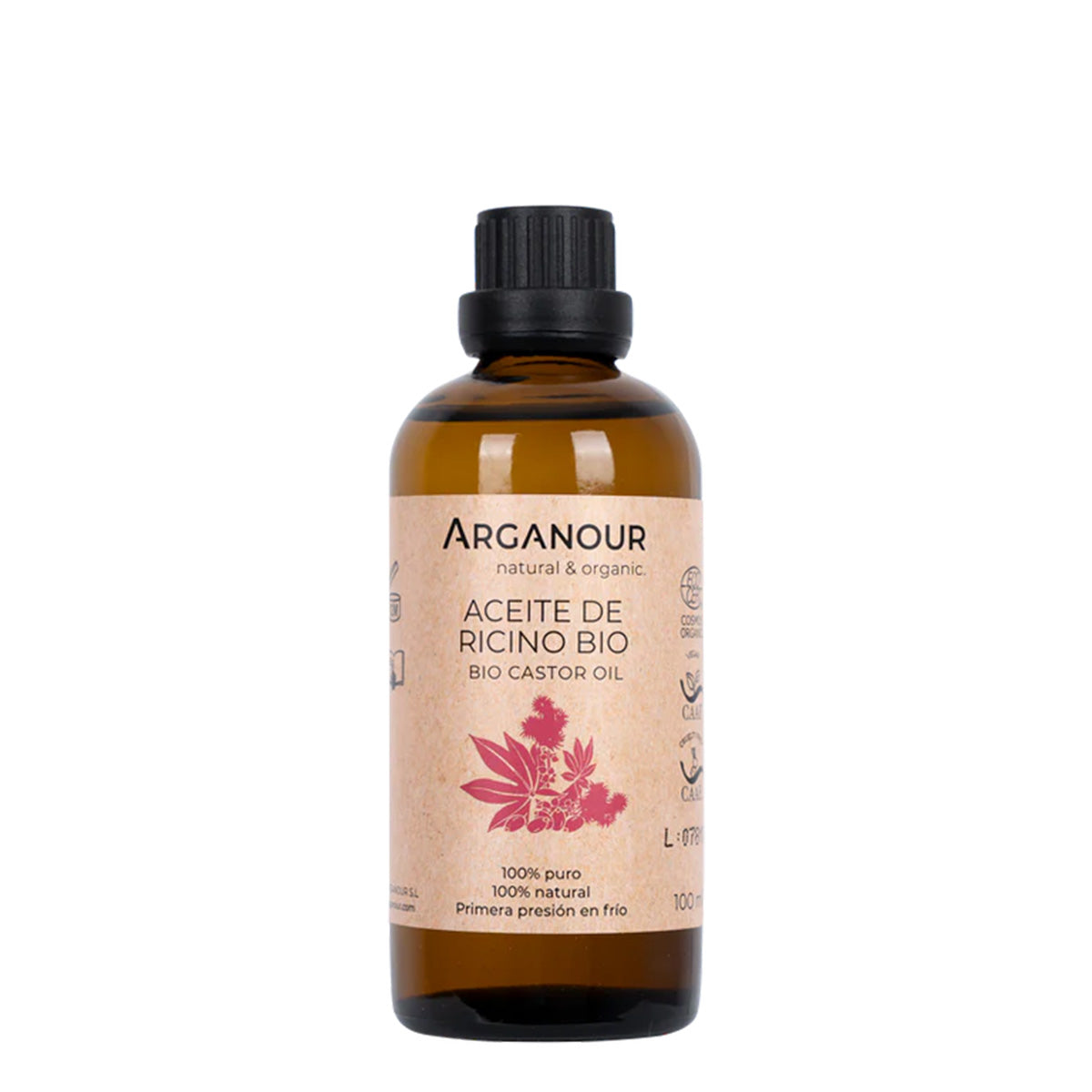 Huile de ricin Bio Arganour 100 ml