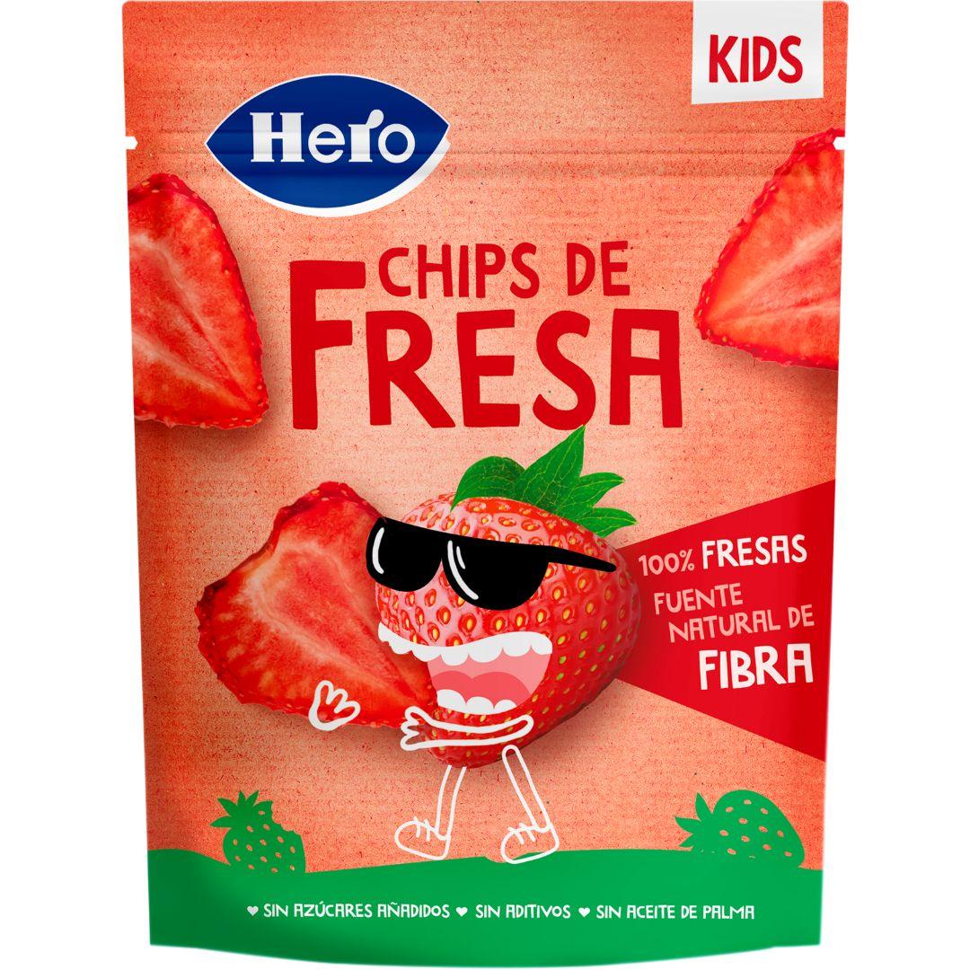 7er-Pack Erdbeer-Chips Hero Kids 12 g