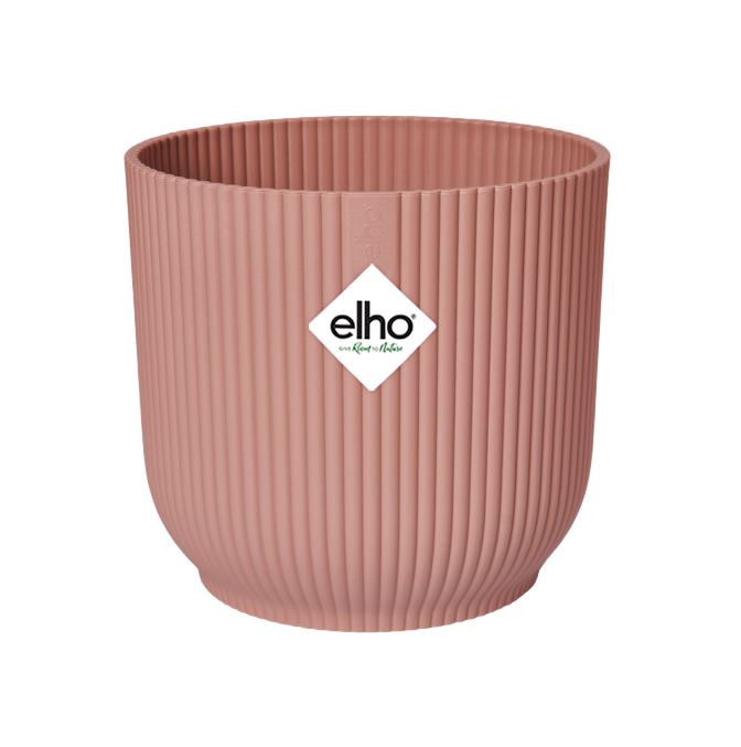 Doniczka Vibes Fold Round Delicate Pink Elho 25 cm