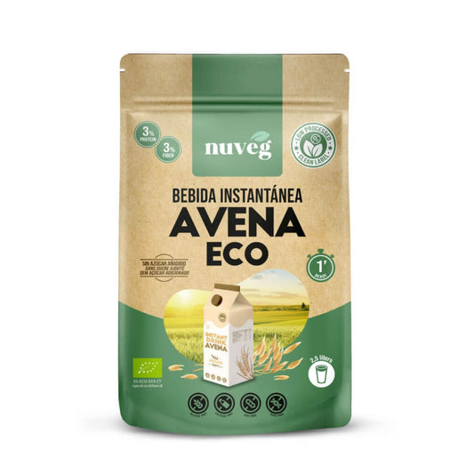 Öko-Haferdrinkpulver Nuveg 200 g für 2,5 Liter