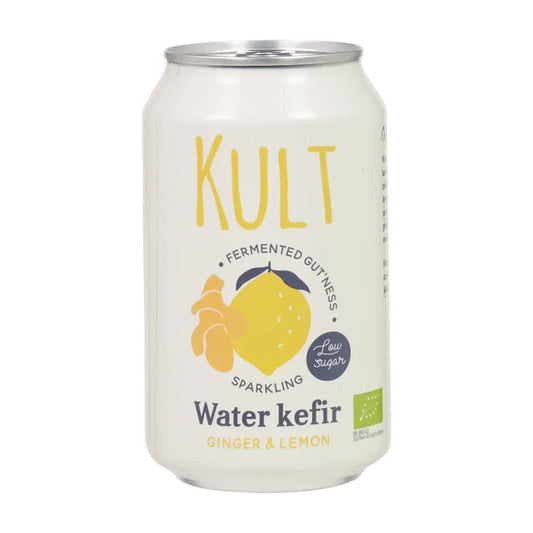Agua de Kefir Ginger Lemon KULT 330 ml