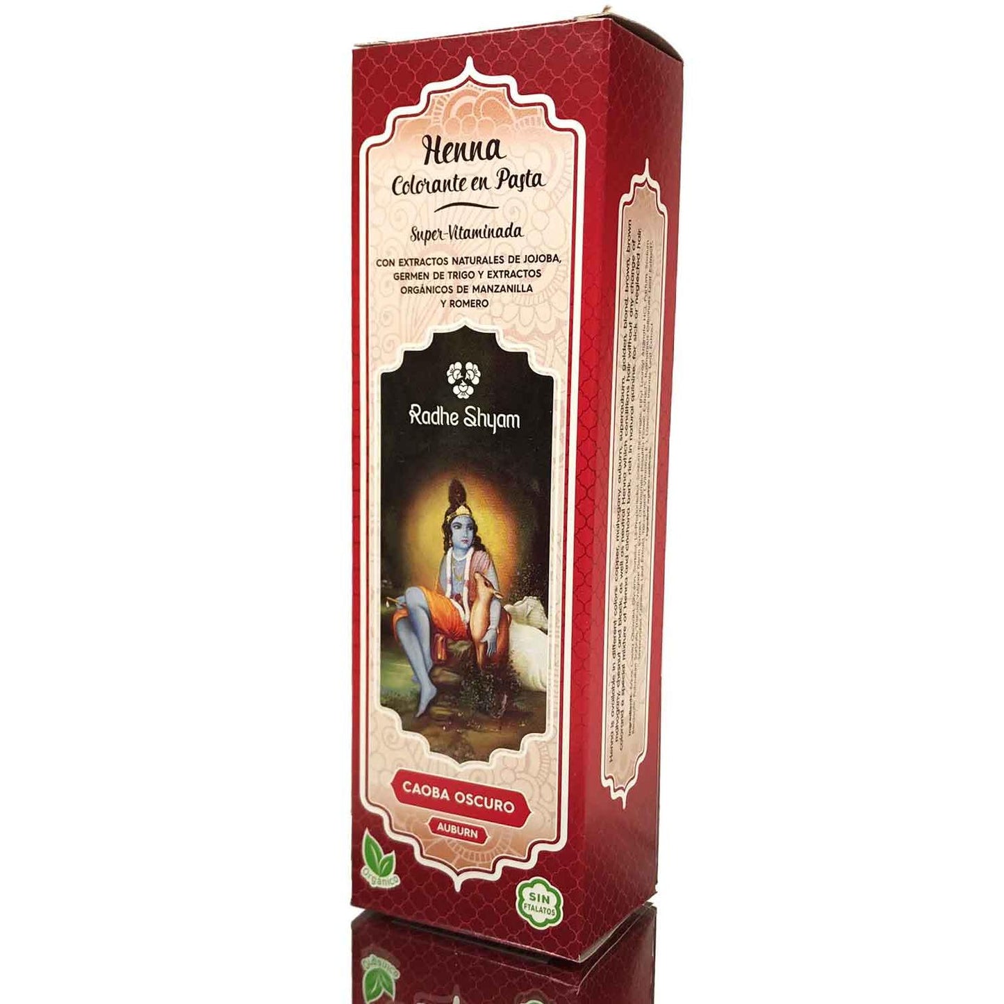 Pâte de henné acajou foncé Radhe 200 ml Radhe