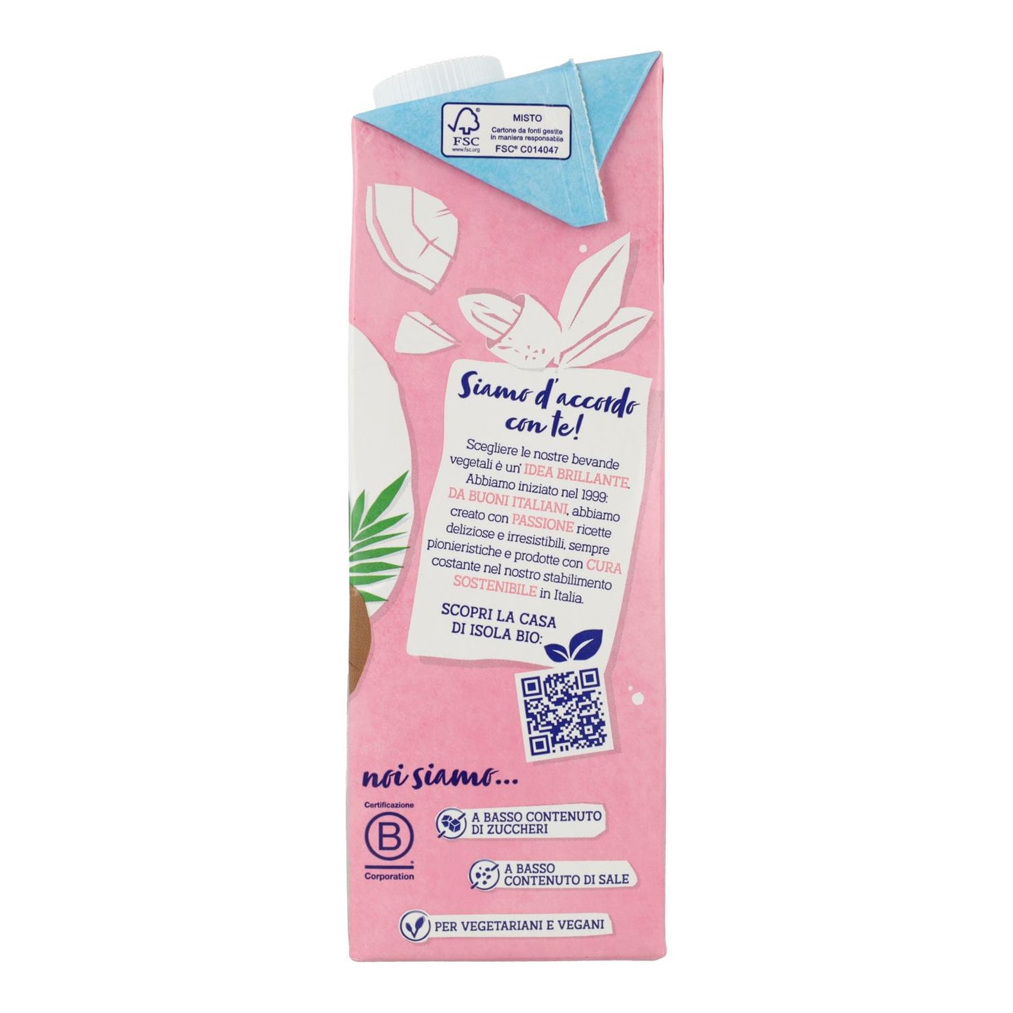 Napój kokosowo-migdałowy BIO Isola Bio 1 l