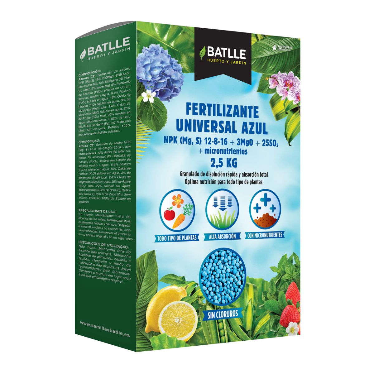 Nawóz uniwersalny Azul Batlle 2,5 kg