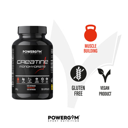 Créatine Powergym 120 gélules
