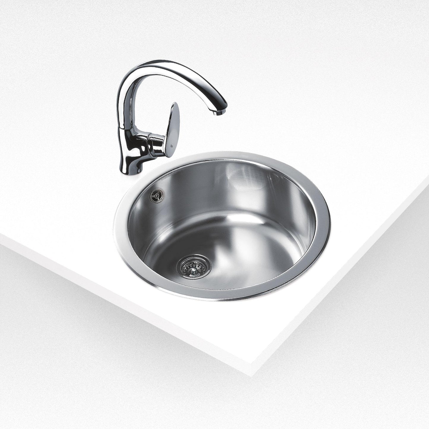 Einbau-Spülbecken, rund, 45 cm, Teka