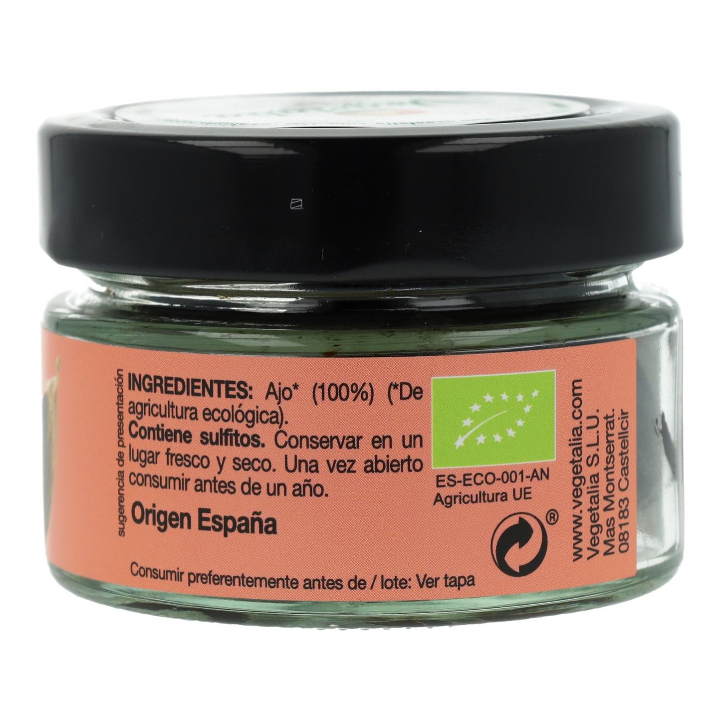 Aglio nero sbucciato Vegetalia 50 g