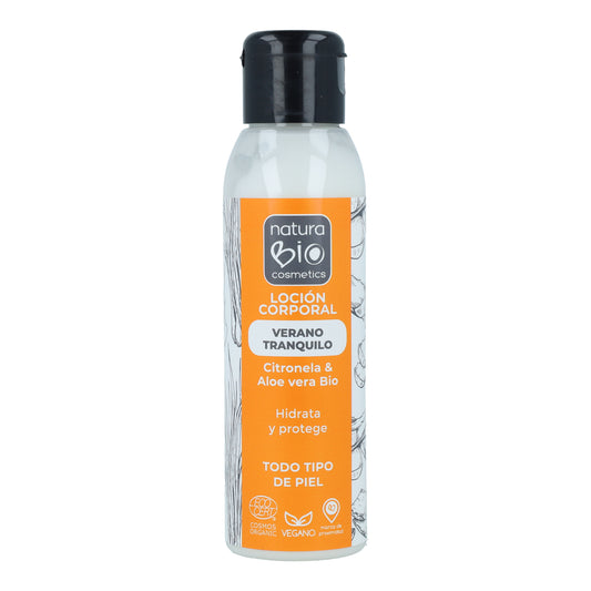 Kroppslotion med citronella, NaturaBIO 100 ml