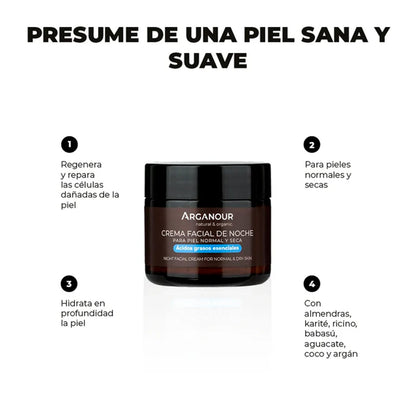 Arganour BIO argannattkräm 50 ml