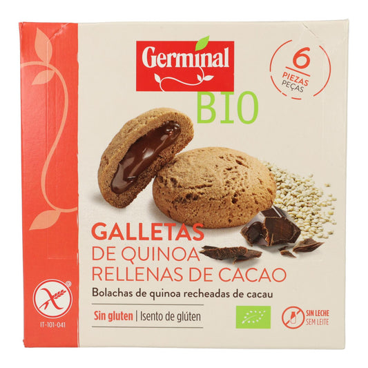 Germinal Quinoa Biscuits Filled with Cocoa Cream 200g