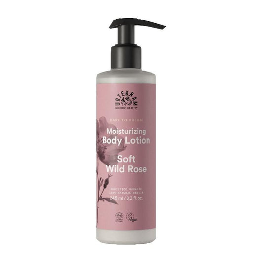 Lotion corporelle Soft Wild Rose Urtekram 245 ml