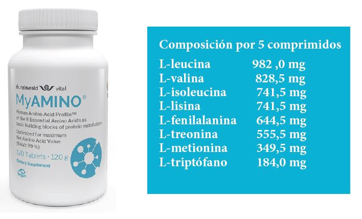 MyAmino Nature's Plus 120 gélules