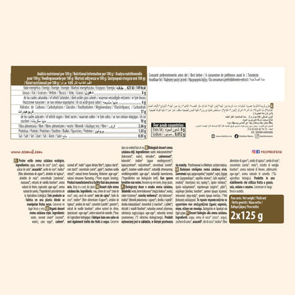 Postre Estilo Crema Catalana Bio Ecomil 2 uds de 125 g