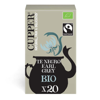 Tè nero Earl Grey Bio Cupper 20 bustine