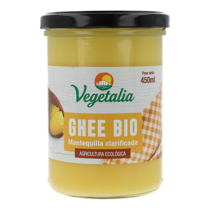 Ghee klarifierad smör 100 % naturlig Vegetalia 450 ml
