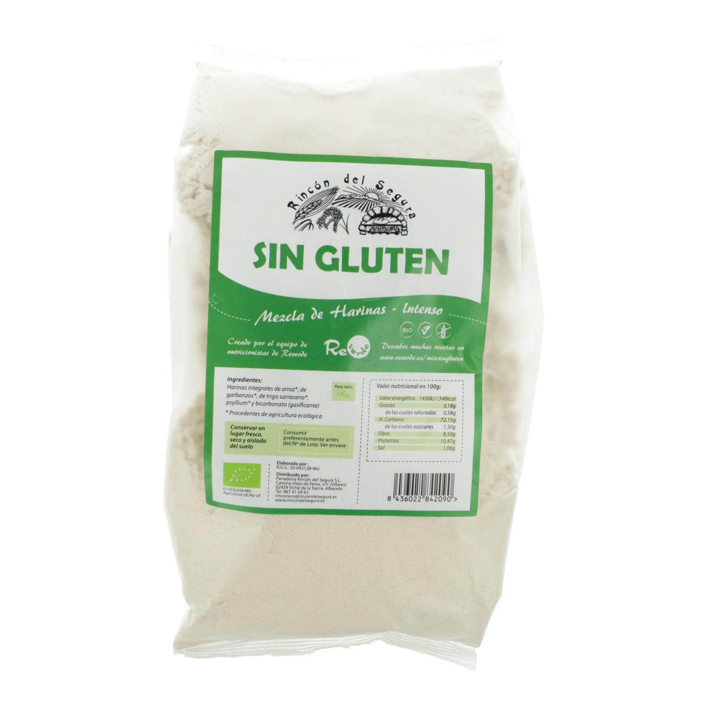 Mieszanka intensywnych mąk bezglutenowych ekologicznych 1 kg