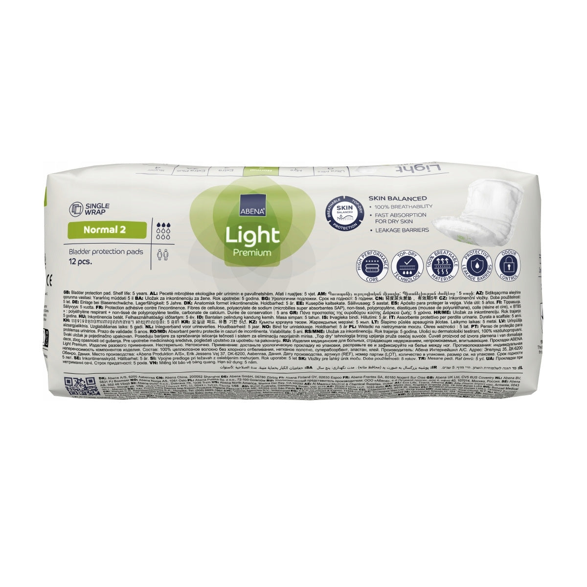 Podpaski Incontinecia Light Premium Normal 2 Abena 12 szt.