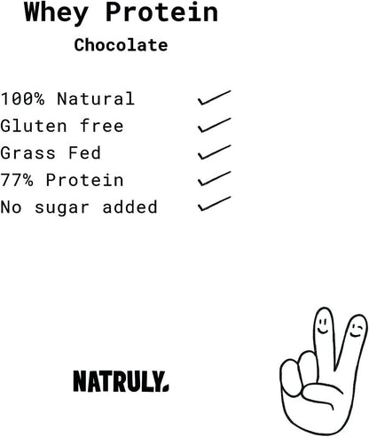 Natruly Protéine Whey Bio Chocolat 350 g 350 g