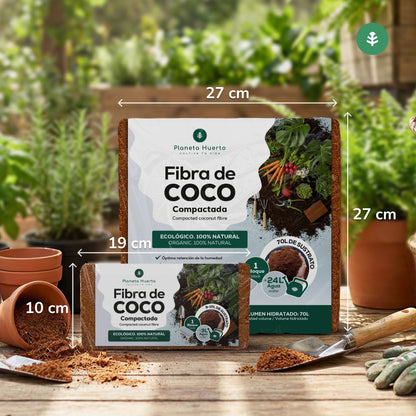 3xGarden Planet Coco Fibre Substrate Pack 9 Litres