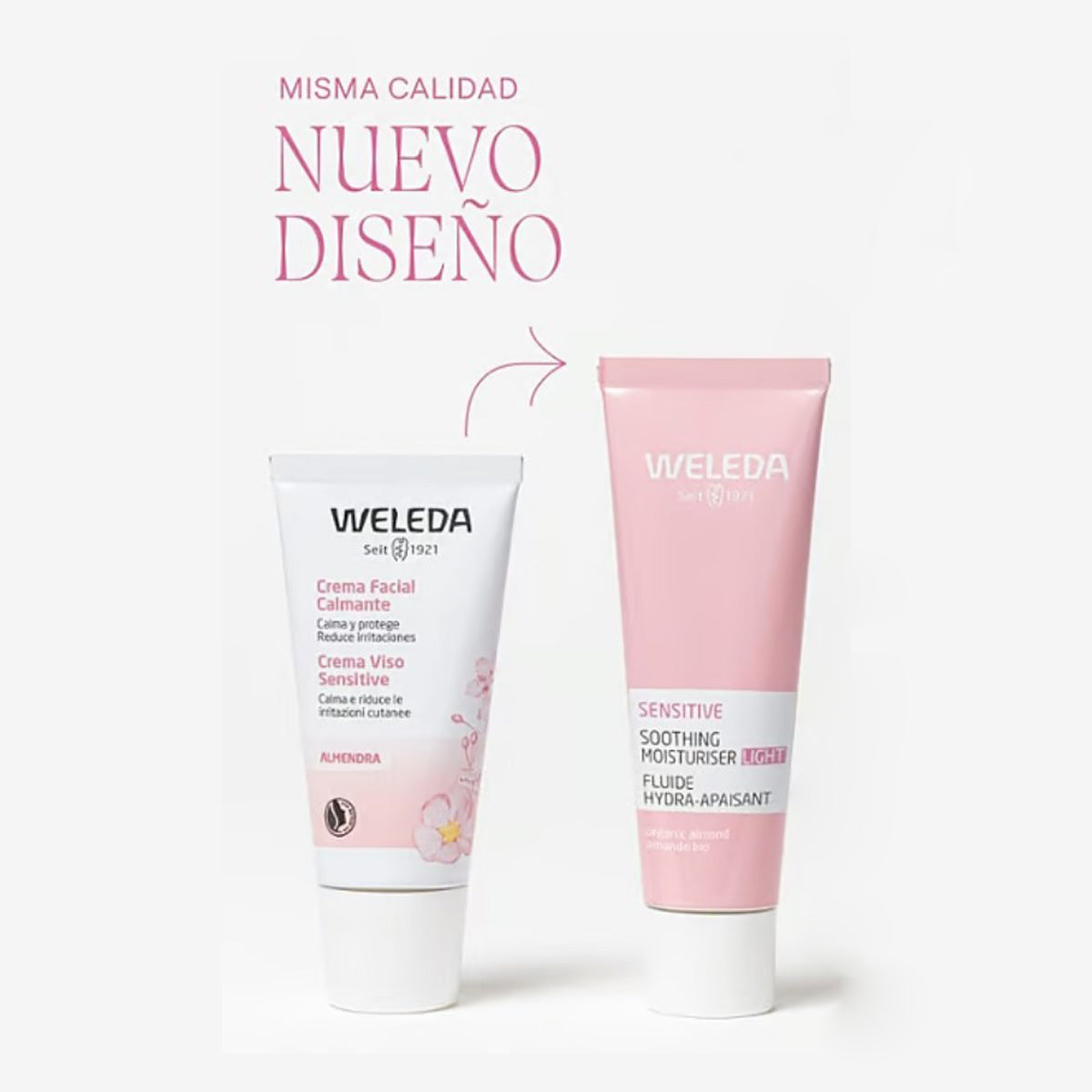 Harmonizujący krem do twarzy z migdałami Weleda 30 ml
