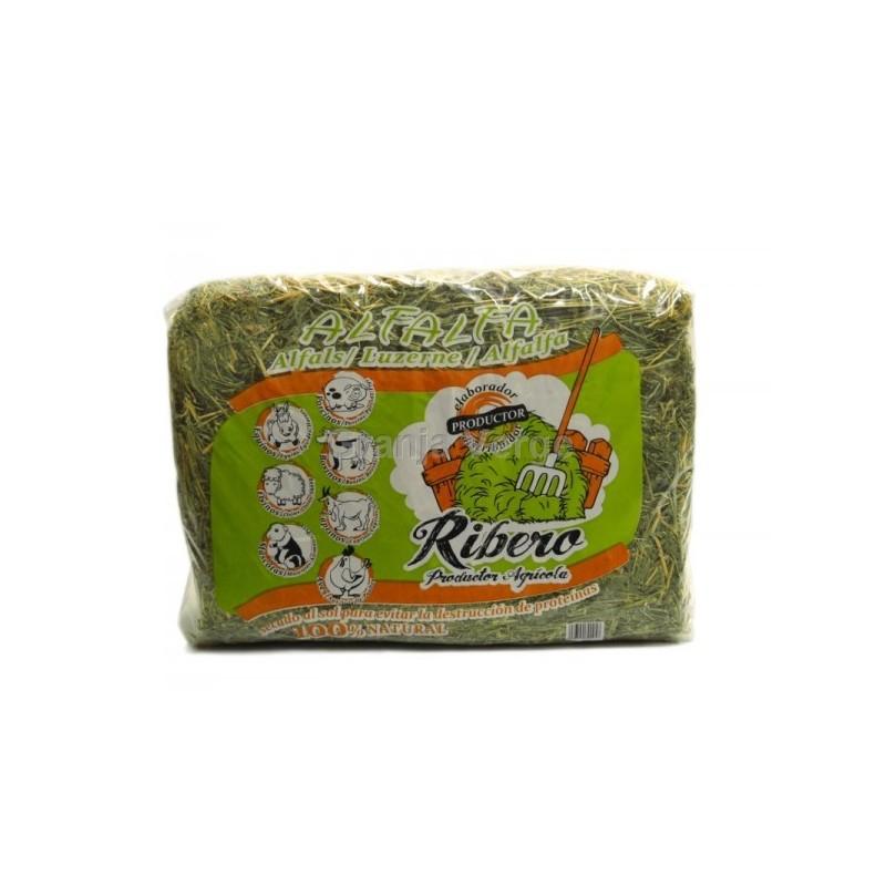 Foin de luzerne pour lapins et rongeurs 5 kg Ribero